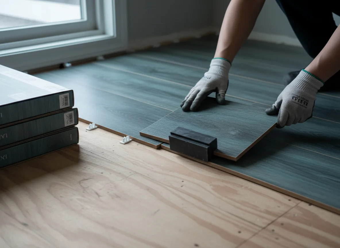 Luxury Vinyl Plank Installation company in Saint Lawrence, SD